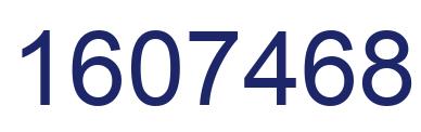 Número 1607468 imagen azul