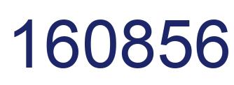 Number 160856 blue image