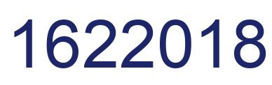 Number 1622018 blue image