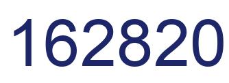 Number 162820 blue image
