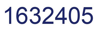Número 1632405 imagen azul