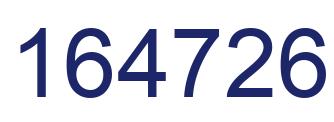 Número 164726 imagen azul
