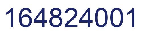 Número 164824001 imagen azul