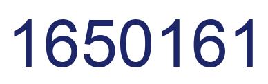 Número 1650161 imagen azul