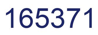 Número 165371 imagen azul
