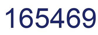 Número 165469 imagen azul