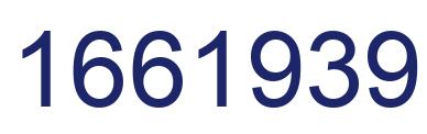 Número 1661939 imagen azul
