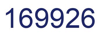 Number 169926 blue image