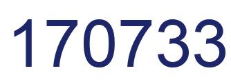 Number 170733 blue image