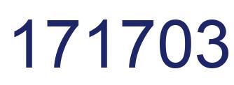 Número 171703 imagen azul