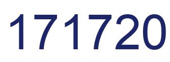 Número 171720 imagen azul