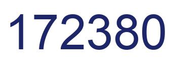 Número 172380 imagen azul