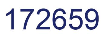Número 172659 imagen azul