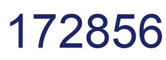 Número 172856 imagen azul