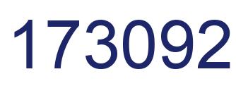 Number 173092 blue image
