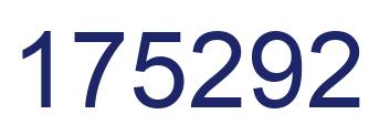 Number 175292 blue image
