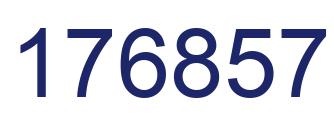 Número 176857 imagen azul
