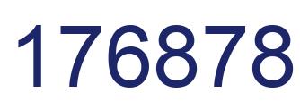 Número 176878 imagen azul