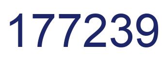 Número 177239 imagen azul