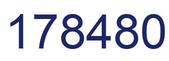Número 178480 imagen azul