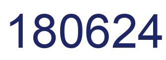 Número 180624 imagen azul