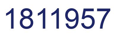 Número 1811957 imagen azul