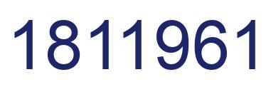 Número 1811961 imagen azul