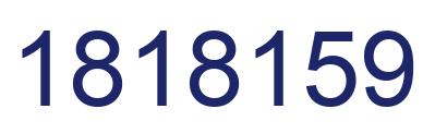 Número 1818159 imagen azul