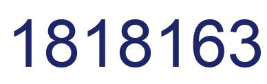 Número 1818163 imagen azul