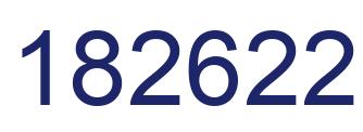 Number 182622 blue image