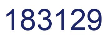 Número 183129 imagen azul