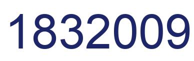 Número 1832009 imagen azul