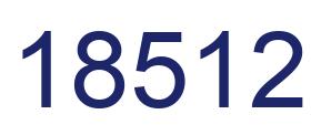 Número 18512 imagen azul