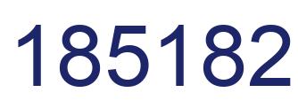 Número 185182 imagen azul