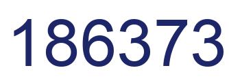 Número 186373 imagen azul