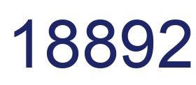Número 18892 imagen azul