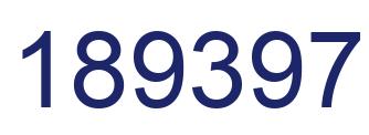Número 189397 imagen azul