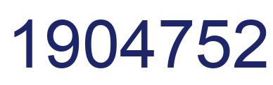 Número 1904752 imagen azul