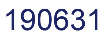 Number 190631 blue image