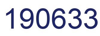 Number 190633 blue image