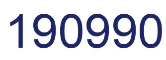 Number 190990 blue image