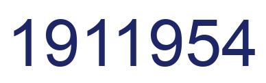 Número 1911954 imagen azul