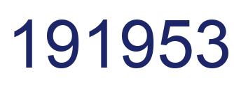 Número 191953 imagen azul