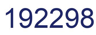 Number 192298 blue image
