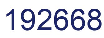 Número 192668 imagen azul