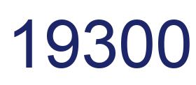 Número 19300 imagen azul