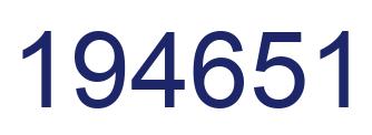 Número 194651 imagen azul