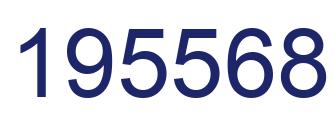 Número 195568 imagen azul