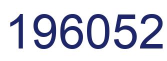 Number 196052 blue image