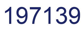Número 197139 imagen azul